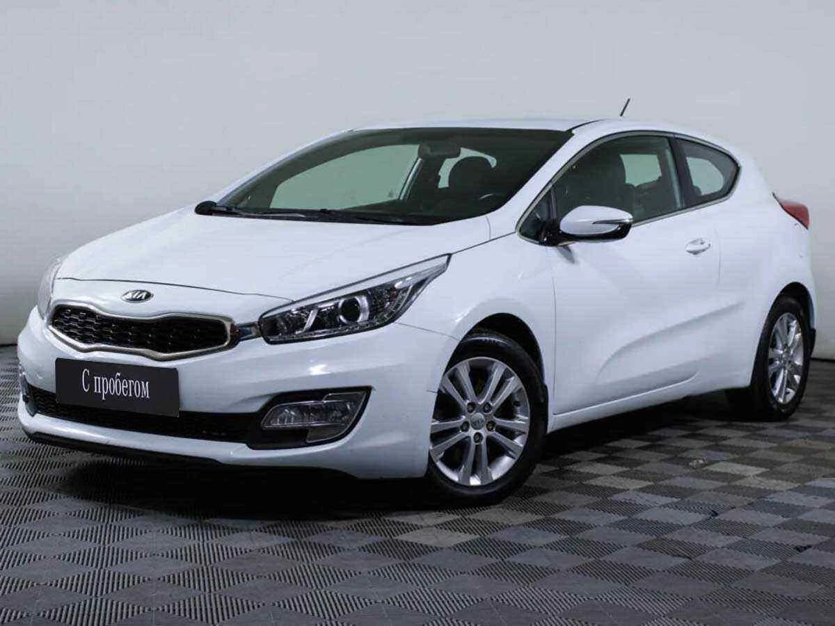 KIA Ceed, Белый, 2014, Автоматическая, 129 л.с., цена от 485 000 руб.