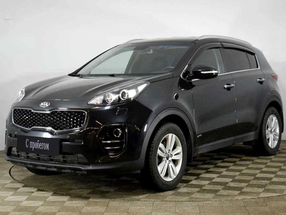 KIA Sportage, Черный, 2017, Автоматическая, 150 л.с., цена от 1 499 000 руб.