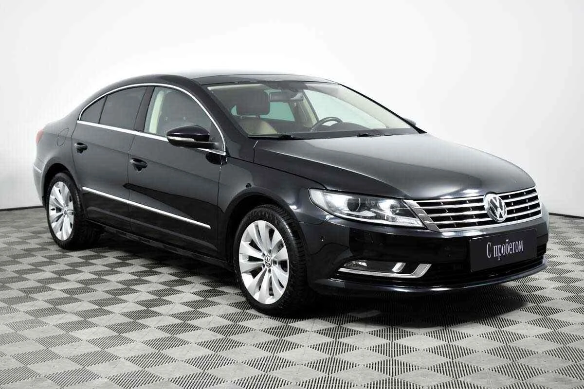 Volkswagen Passat CC, Черный, 2013, Робот, 152 л.с., цена от 915 000 руб.