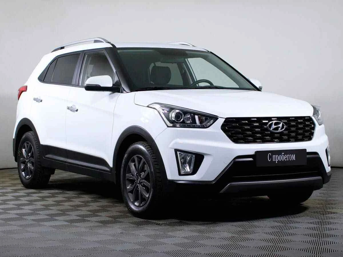 Hyundai Creta, Белый, 2021, Автоматическая, 149 л.с., цена от 1 463 000 руб.