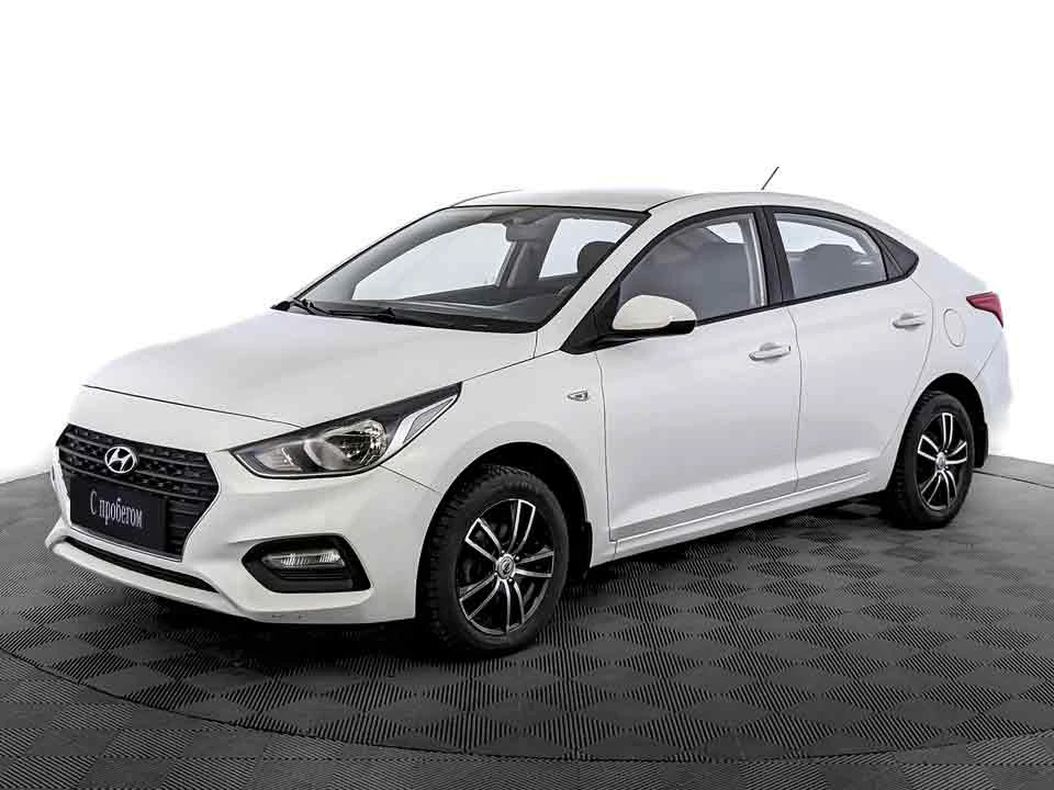 HYUNDAI SOLARIS, Белый, 2018, Автоматическая, 99 л.с., цена от 928 000 руб.