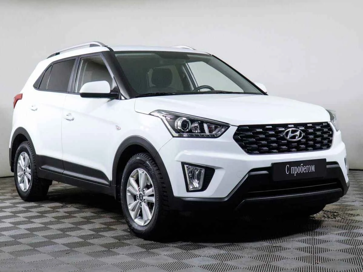 Hyundai Creta, Белый, 2021, Автоматическая, 123 л.с., цена от 1 815 000 руб.