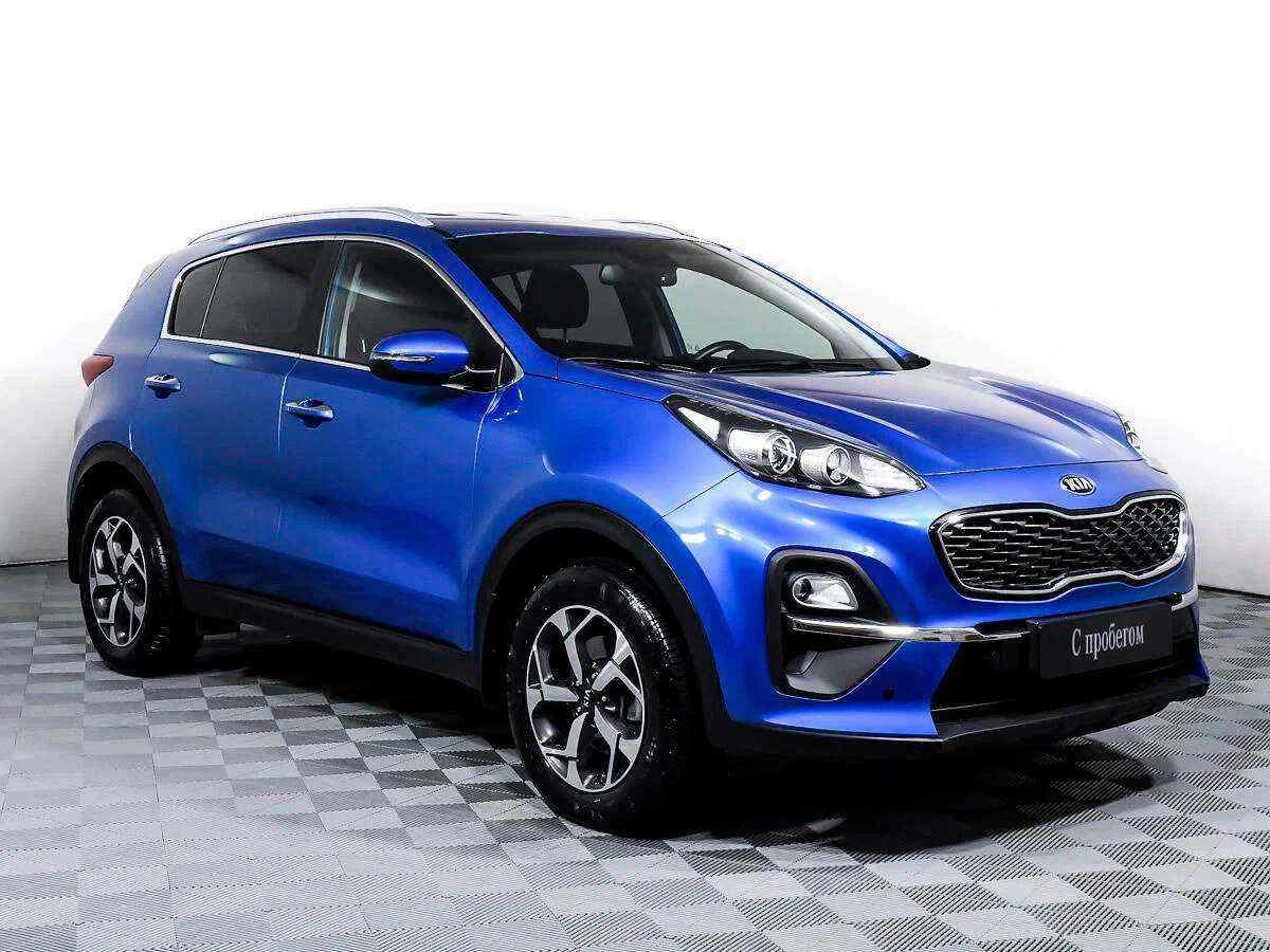 KIA Sportage, Синий, 2020, Автоматическая, 150 л.с., цена от 2 144 800 руб.