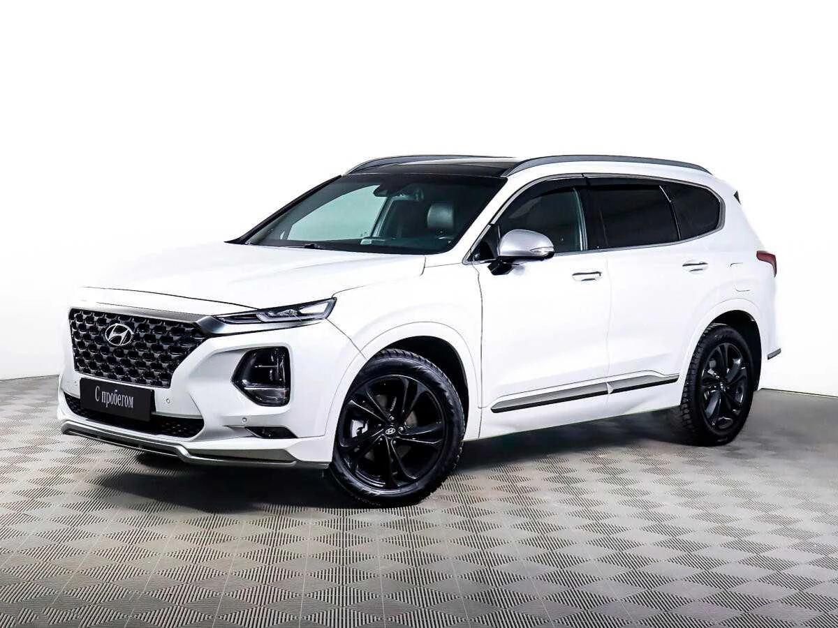 HYUNDAI SANTA FE, Белый, 2018, Автоматическая, 200 л.с., цена от 2 208 000 руб.