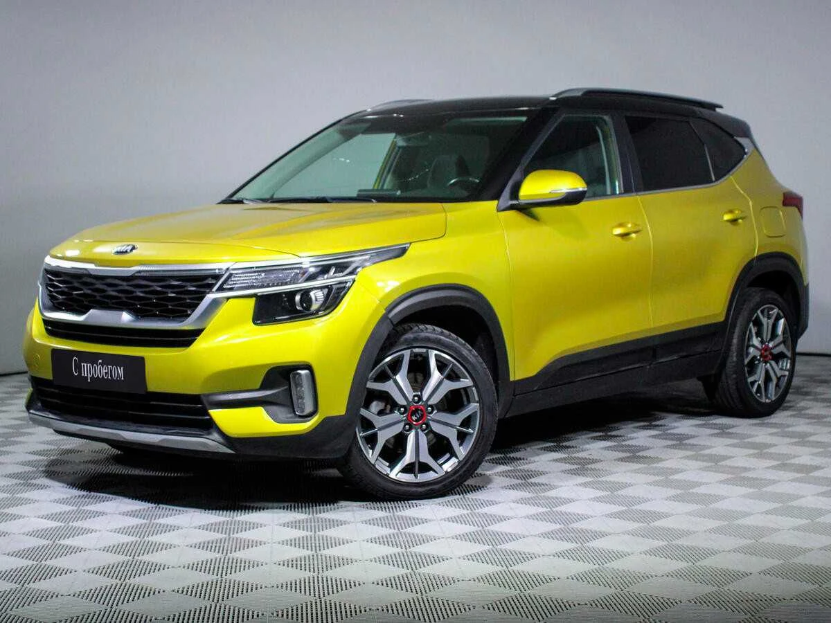 KIA SELTOS, Желтый, 2020, Вариатор, 149 л.с., цена от 1 280 000 руб.
