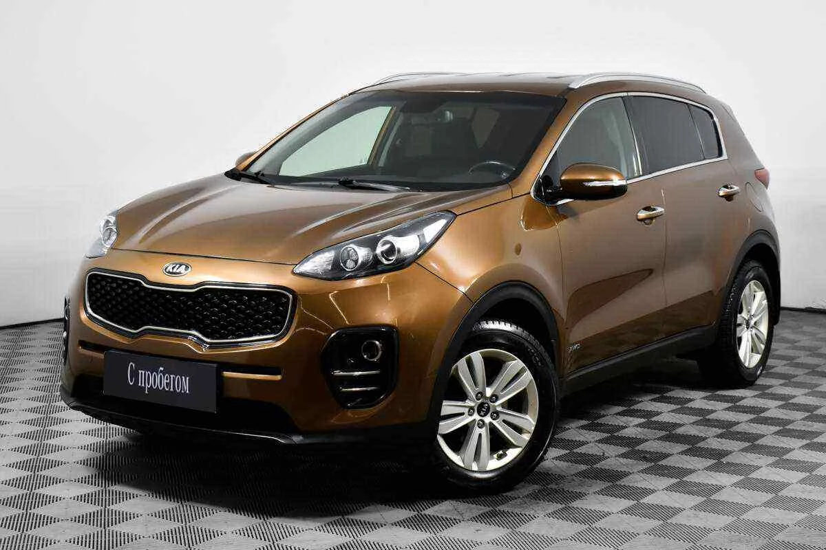 KIA Sportage, Золотой, 2018, Автоматическая, 150 л.с., цена от 1 498 000 руб.