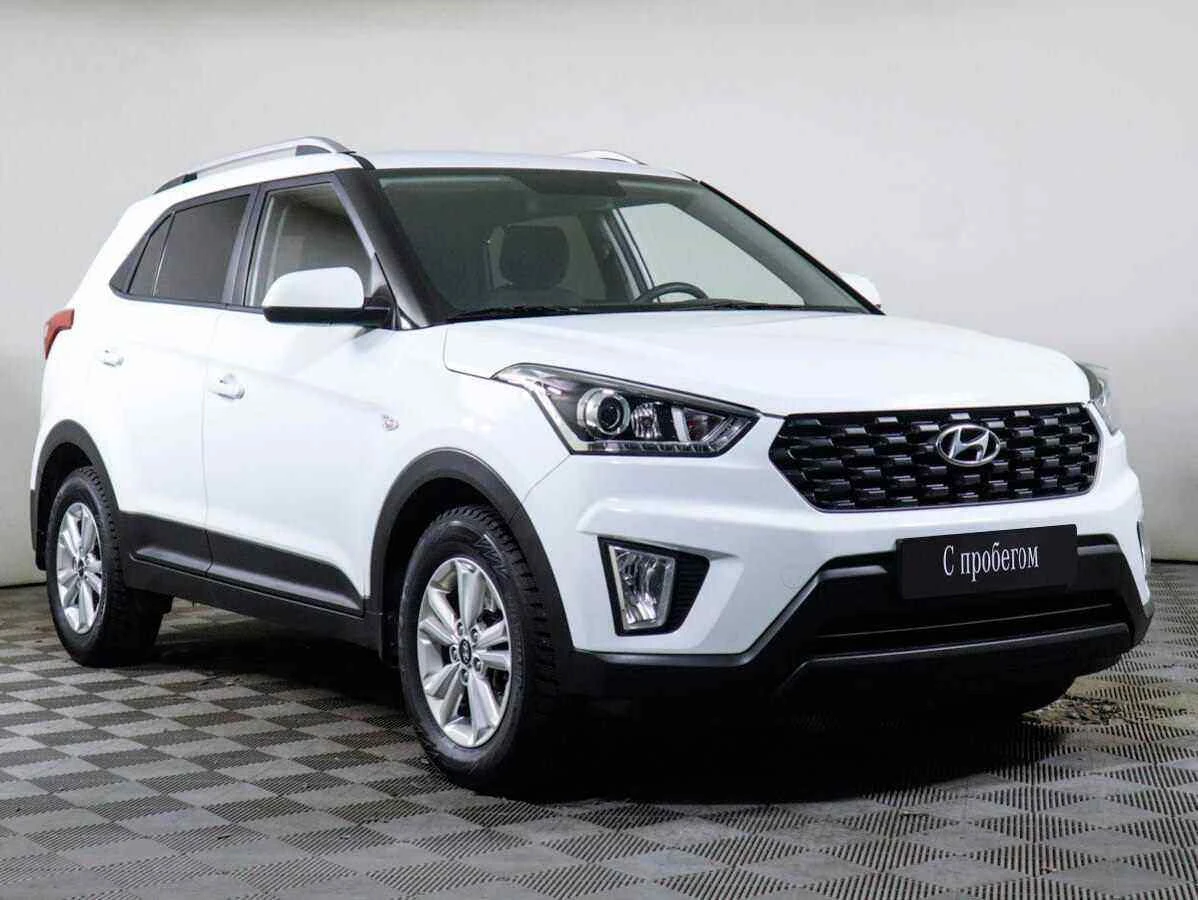 Hyundai Creta, Белый, 2020, Автоматическая, 123 л.с., цена от 1 389 000 руб.