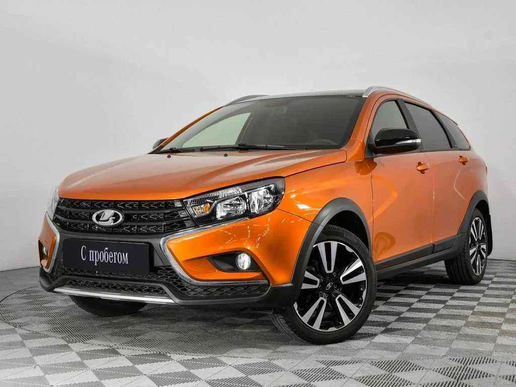 LADA Vesta SW Cross, Оранжевый, 2021, Вариатор, 116 л.с., цена от 994 000 руб.