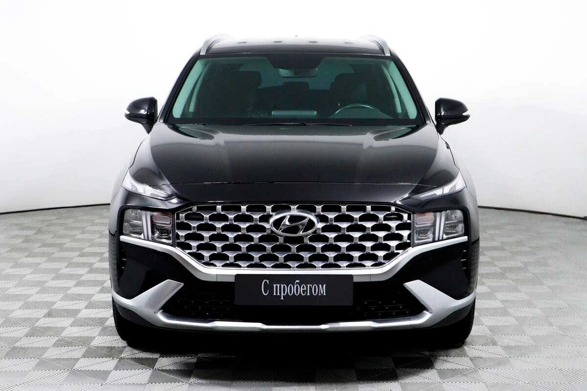 HYUNDAI SANTA FE, Черный, 2021, Робот, 199 л.с., цена от 2 048 000 руб.