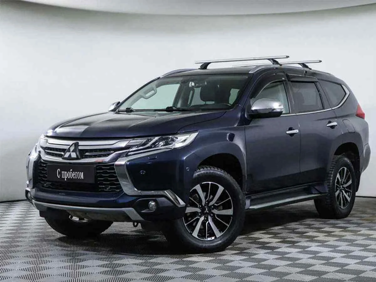 Mitsubishi Pajero Sport, Синий, 2016, Автоматическая, 181 л.с., цена от 2 357 000 руб.