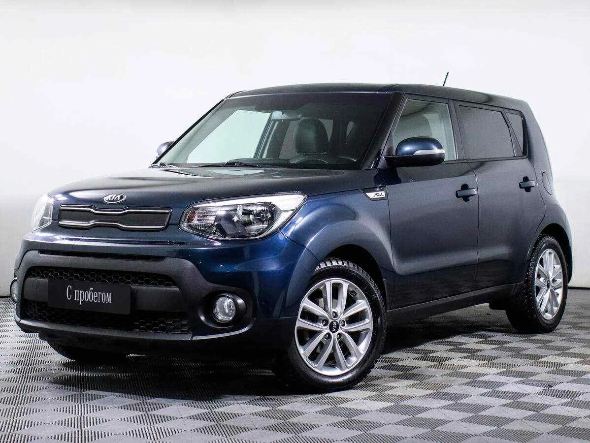 KIA Soul, Синий, 2017, Автоматическая, 132 л.с., цена от 970 000 руб.