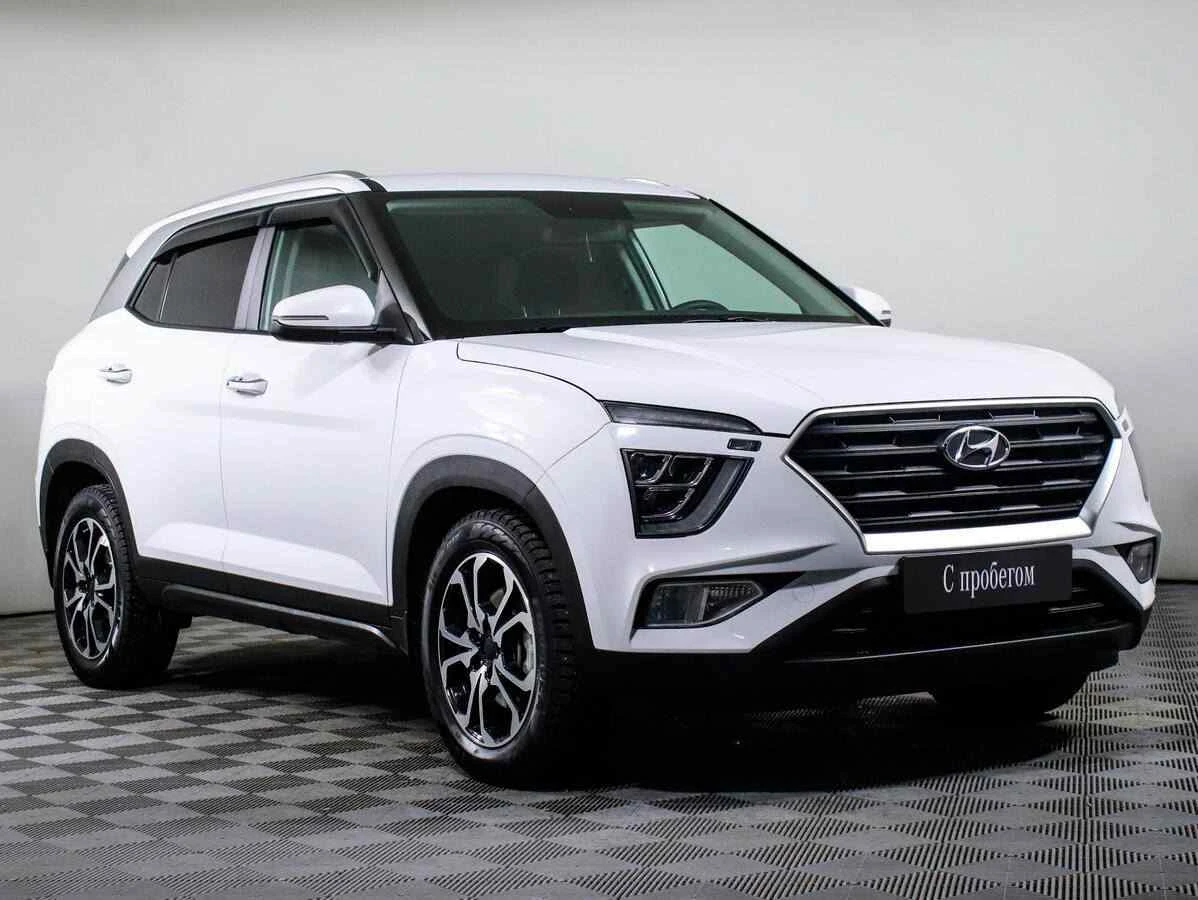 Hyundai Creta, Белый, 2021, Автоматическая, 150 л.с., цена от 1 673 000 руб.
