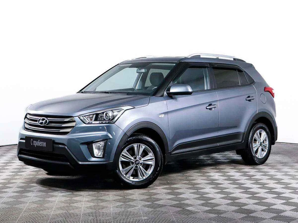 Hyundai Creta, Серебряный, 2020, Автоматическая, 123 л.с., цена от 1 727 000 руб.