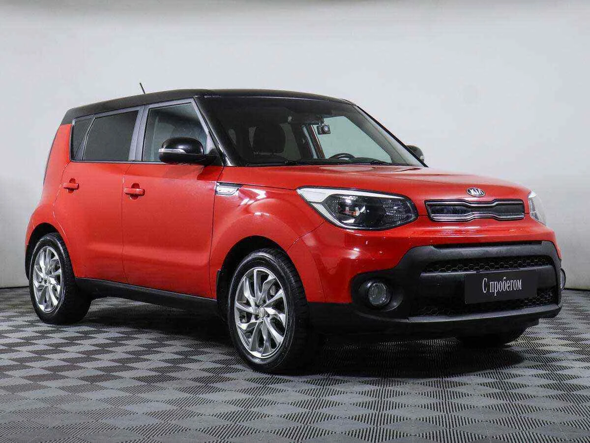 KIA Soul, Красный, 2018, Автоматическая, 150 л.с., цена от 1 115 000 руб.