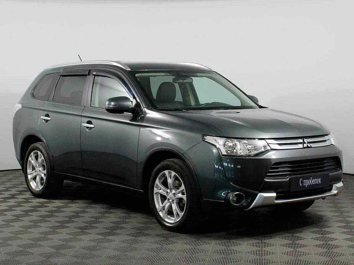 Mitsubishi Outlander, Серый, 2014, Вариатор, 146 л.с., цена от 973 000 руб.
