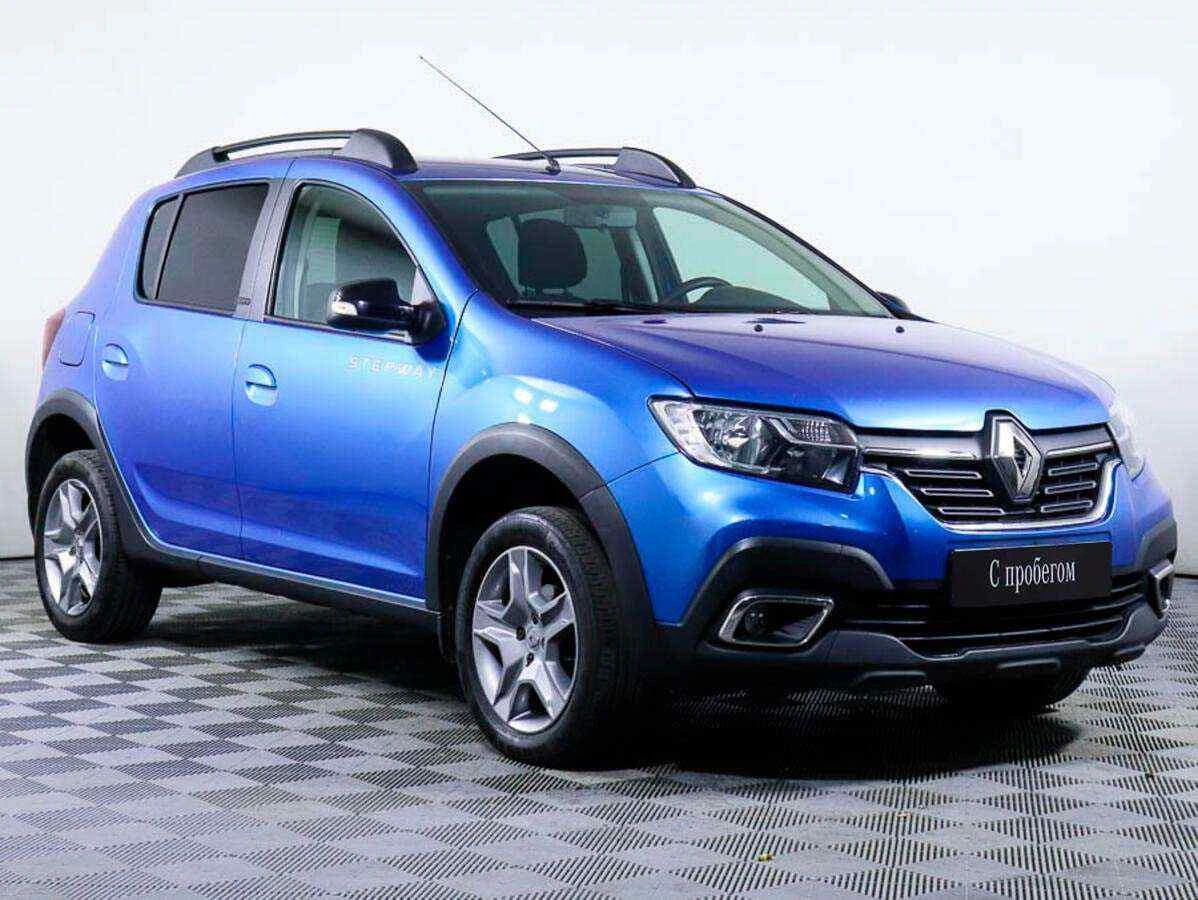 Renault Sandero, Синий, 2020, Вариатор, 113 л.с., цена от 760 000 руб.