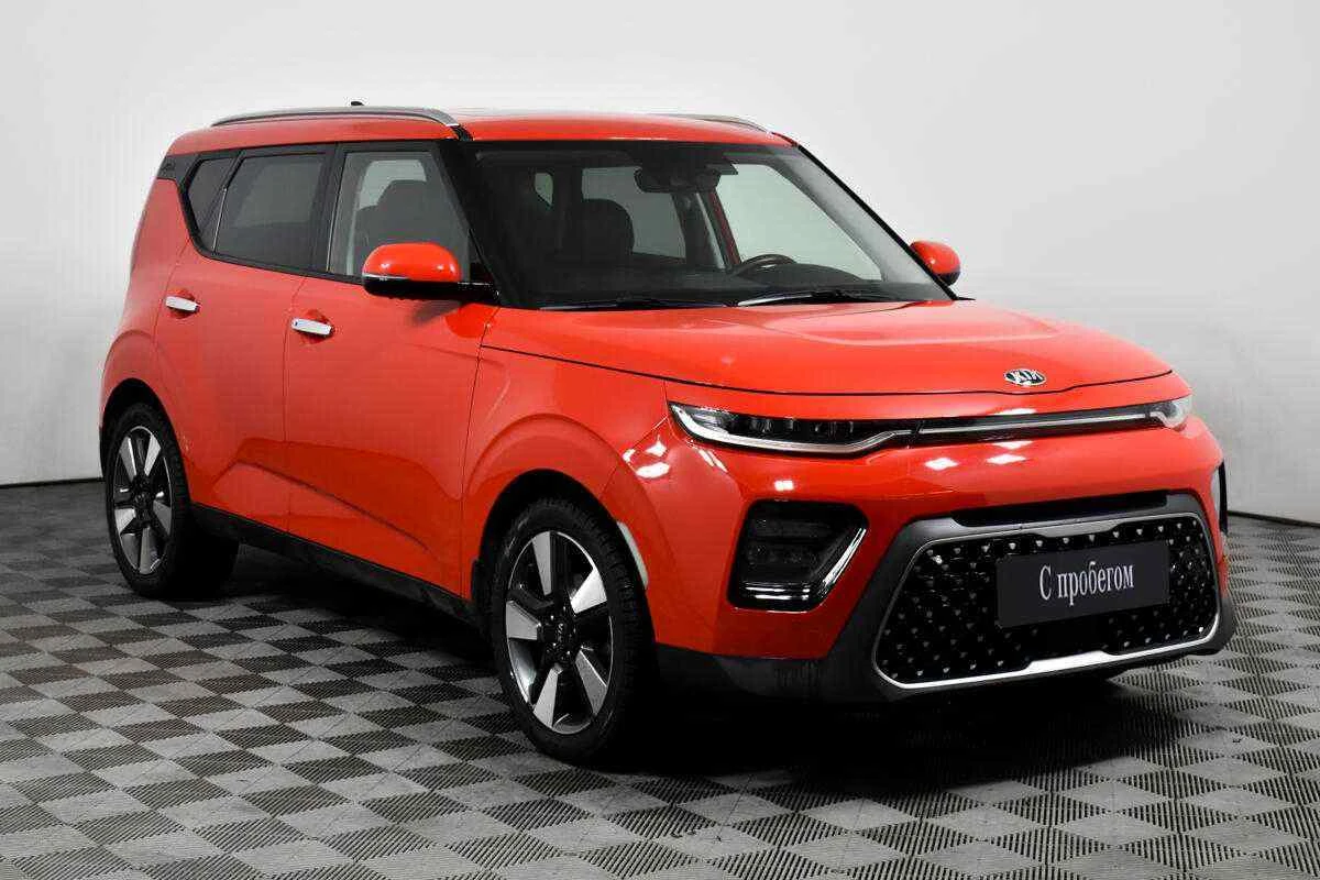 KIA Soul, Оранжевый, 2020, Автоматическая, 123 л.с., цена от 1 539 000 руб.
