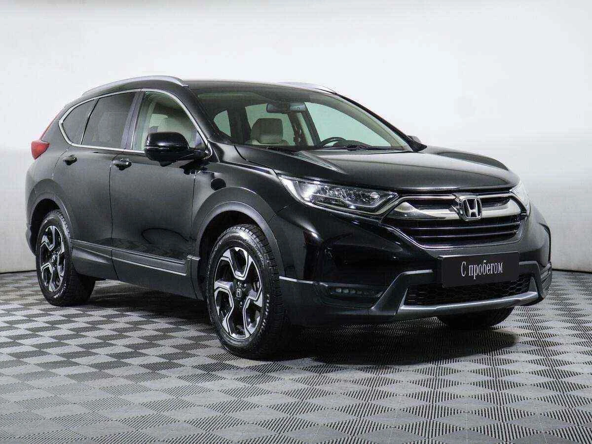 Honda CR-V, Черный, 2017, Вариатор, 186 л.с., цена от 1 558 000 руб.