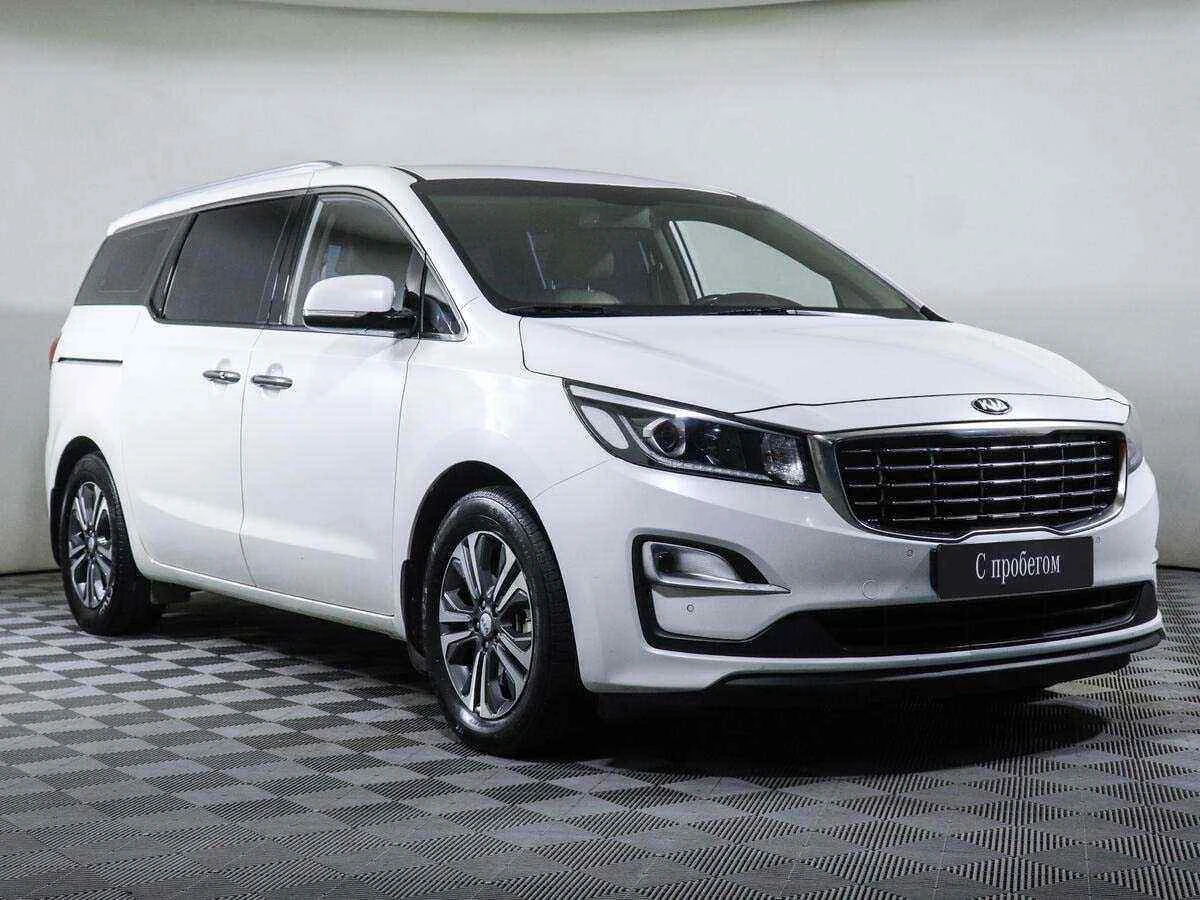 KIA Carnival, Белый, 2019, Автоматическая, 202 л.с., цена от 1 980 000 руб.