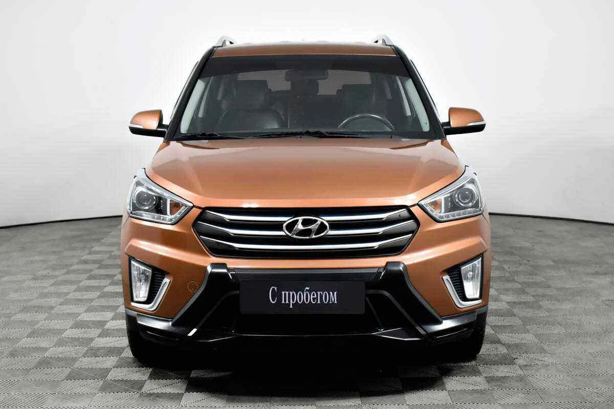 Hyundai Creta, Оранжевый, 2018, Автоматическая, 123 л.с., цена от 1 119 000 руб.