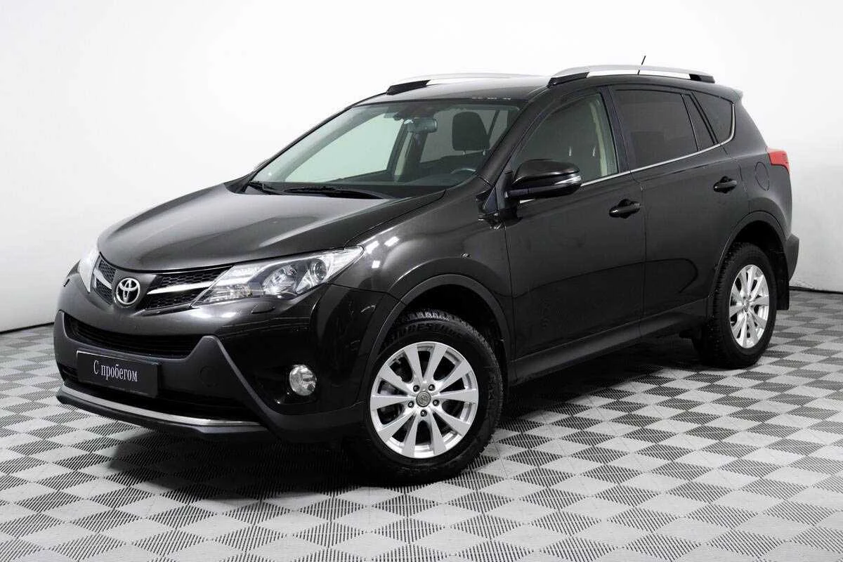 TOYOTA RAV4, Черный, 2014, Вариатор, 129 л.с., цена от 1 408 000 руб.