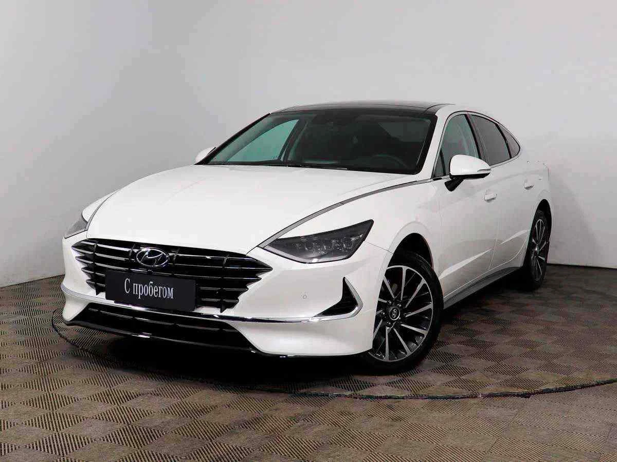 Hyundai Sonata, Белый, 2022, Автоматическая, 180 л.с., цена от 2 225 000 руб.
