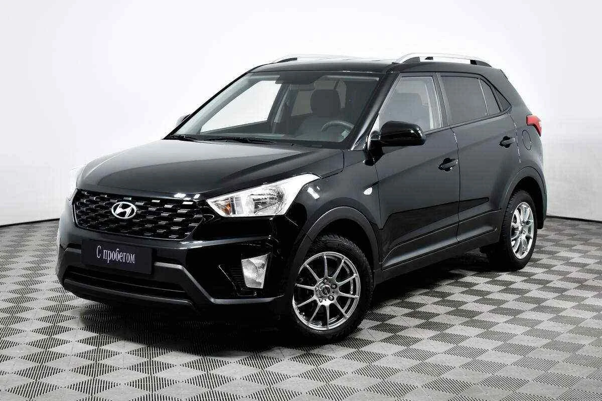Hyundai Creta, Черный, 2020, Автоматическая, 123 л.с., цена от 1 215 000 руб.