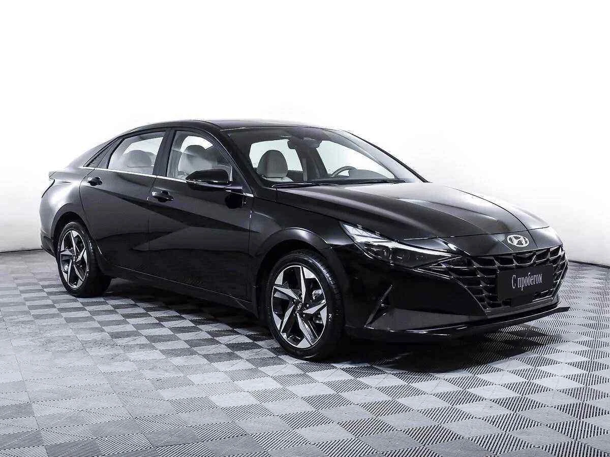 Hyundai Elantra, Черный, 2021, Автоматическая, 128 л.с., цена от 1 623 000 руб.