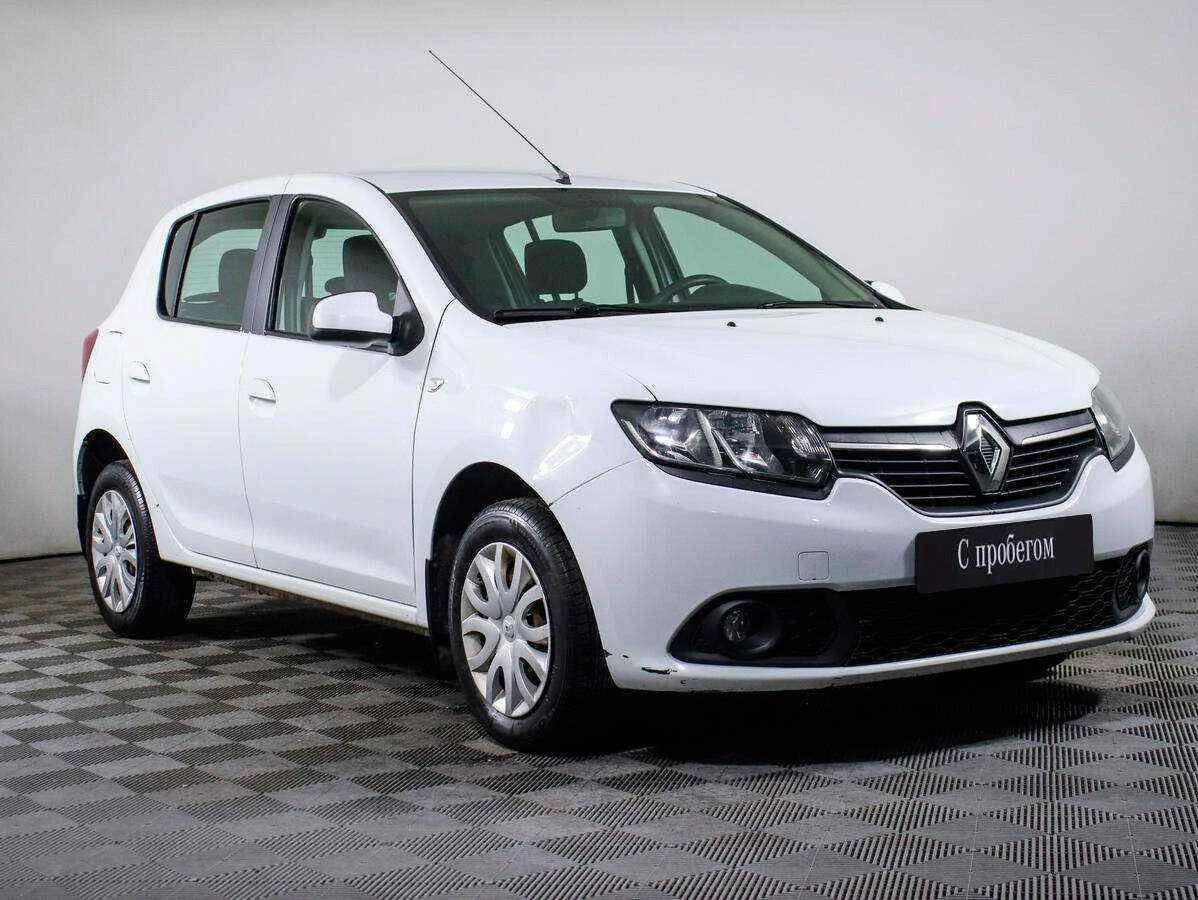 Renault Sandero, Белый, 2016, Механическая, 102 л.с., цена от 484 000 руб.