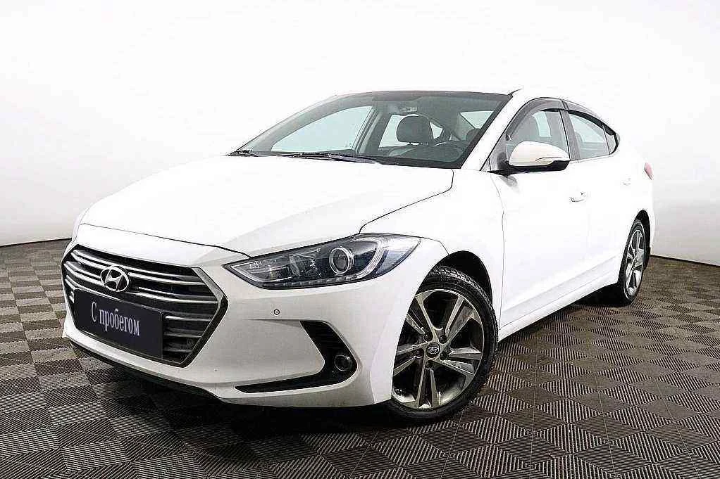Hyundai Elantra, Белый, 2018, Автоматическая, 150 л.с., цена от 951 000 руб.