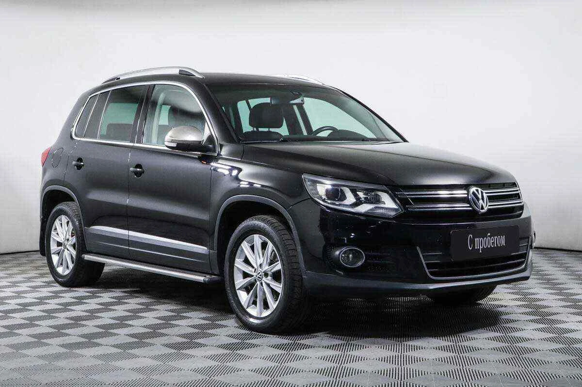 Volkswagen Tiguan, Черный, 2011, Автоматическая, 170 л.с., цена от 533 000 руб.