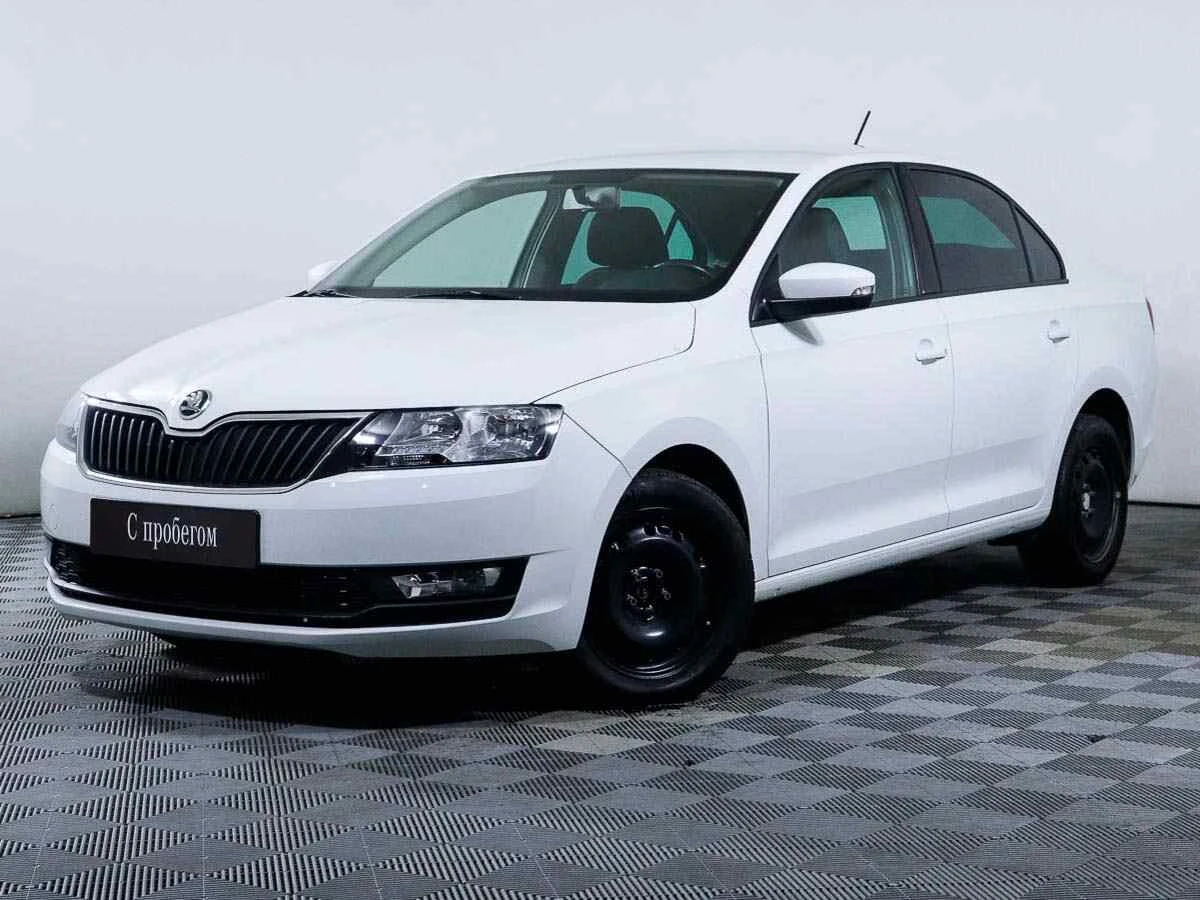 Skoda Rapid, Белый, 2018, Автоматическая, 110 л.с., цена от 750 000 руб.