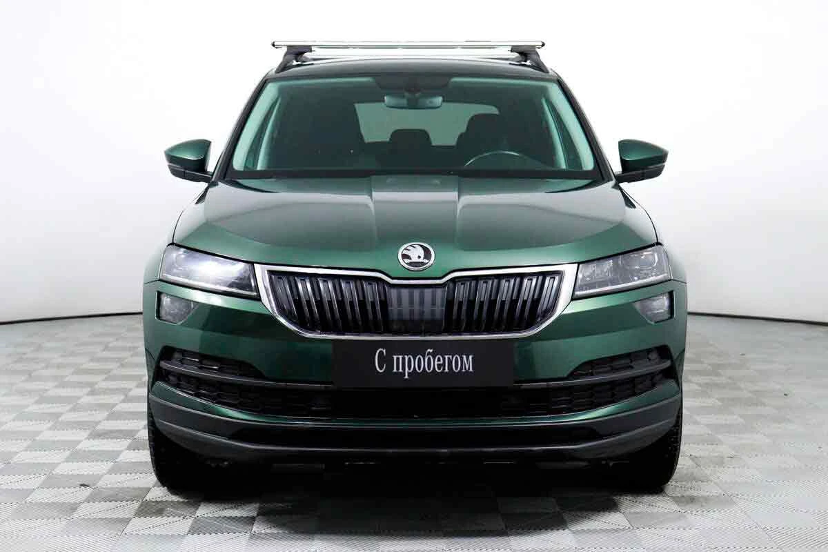 SKODA KAROQ, Зеленый, 2021, Робот, 150 л.с., цена от 1 792 000 руб.