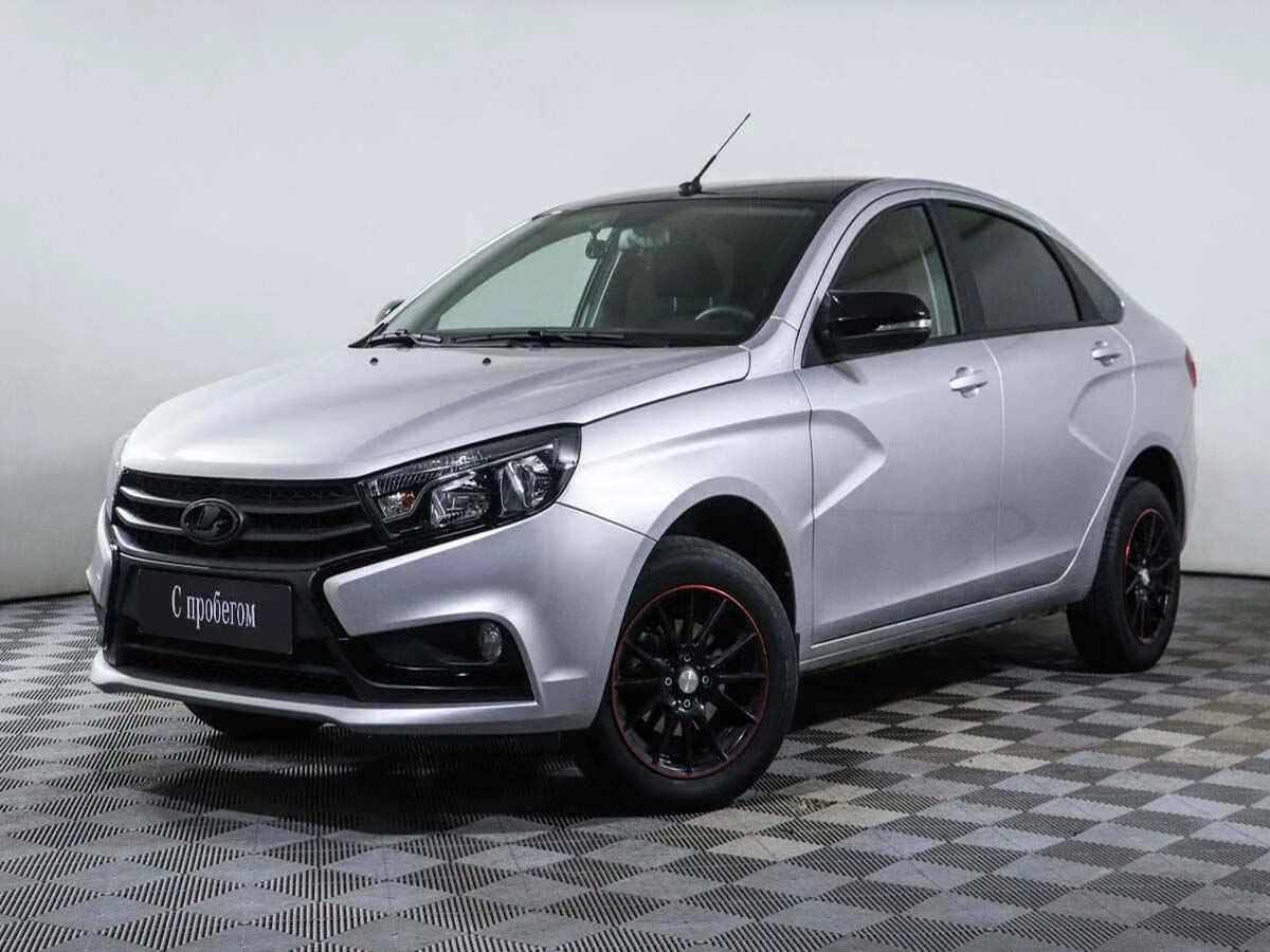 LADA Vesta, Серебряный, 2021, Механическая, 106 л.с., цена от 531 000 руб.