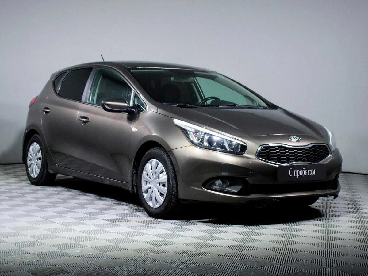KIA CEED, Коричневый, 2015, Механическая, 100 л.с., цена от 600 000 руб.