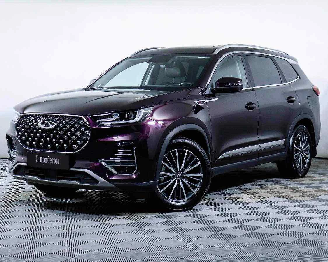 Chery Tiggo 8 Pro, Фиолетовый, 2021, Робот, 186 л.с., цена от 1 680 000 руб.