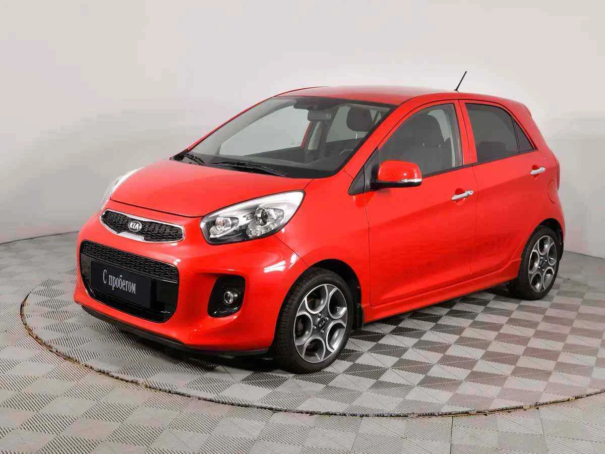 KIA Picanto, Красный, 2015, Автоматическая, 85 л.с., цена от 653 000 руб.