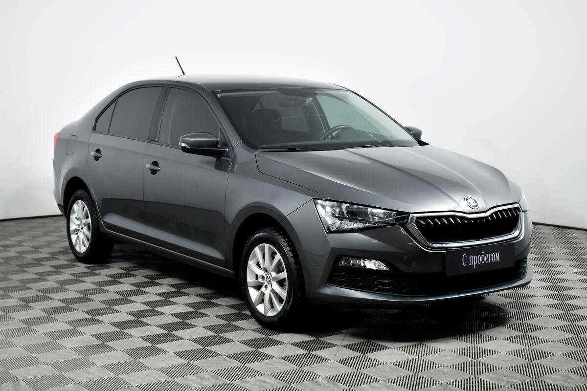 Skoda Rapid, Серый, 2021, Автоматическая, 110 л.с., цена от 1 160 000 руб.