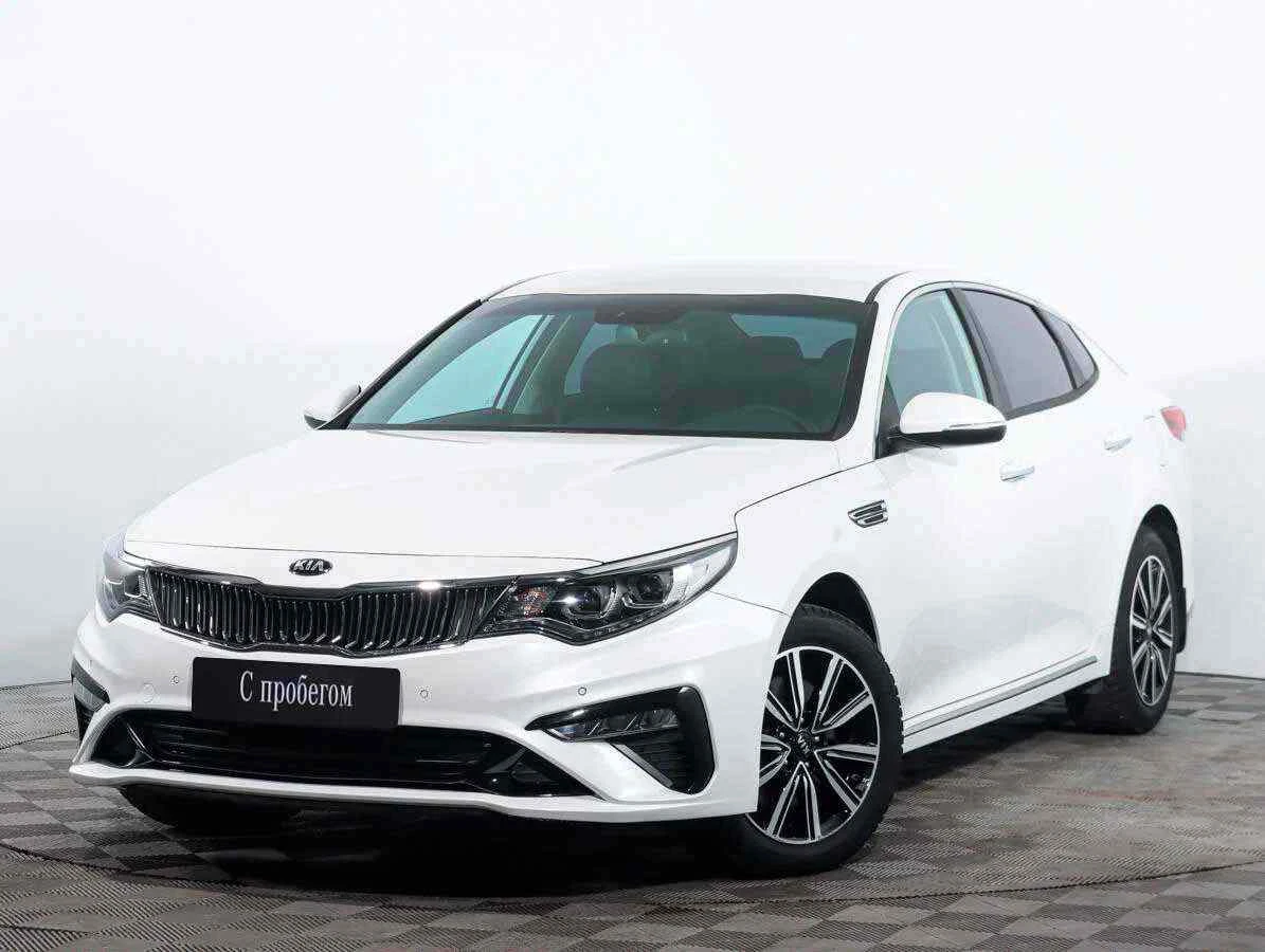 KIA Optima, Белый, 2019, Автоматическая, 188 л.с., цена от 1 808 000 руб.