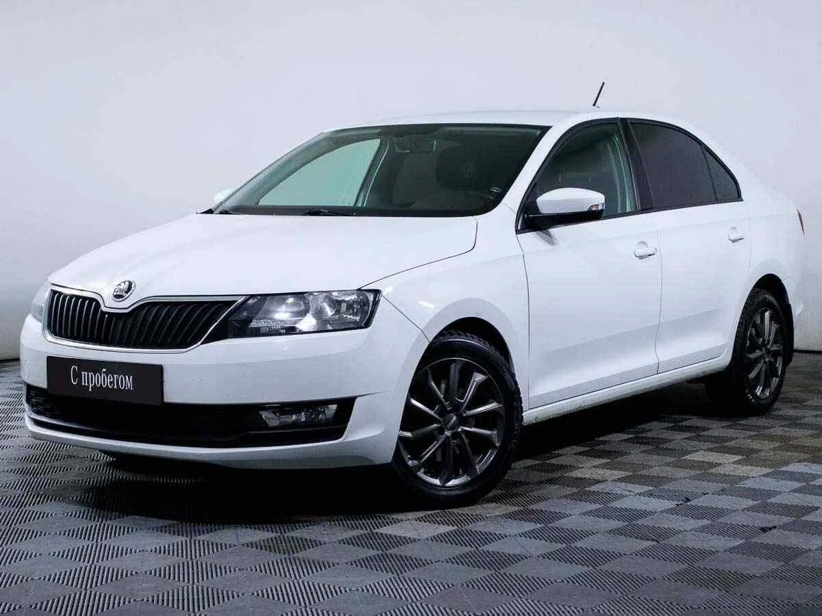 Skoda Rapid, Белый, 2018, Автоматическая, 110 л.с., цена от 670 000 руб.