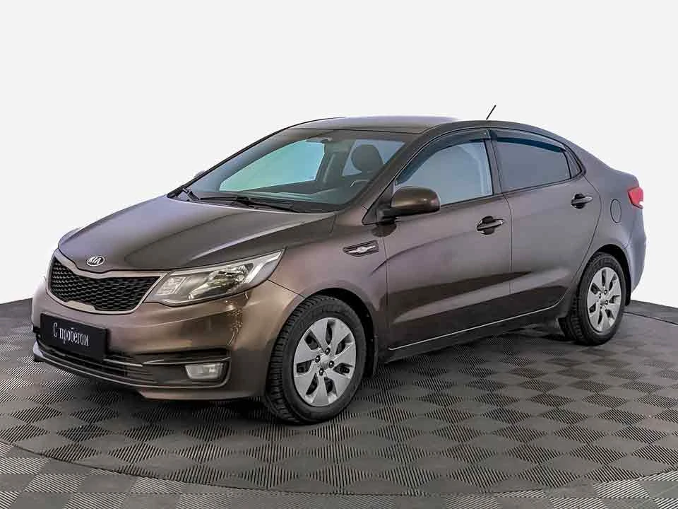 KIA RIO, Коричневый, 2015, Автоматическая, 107 л.с., цена от 616 000 руб.