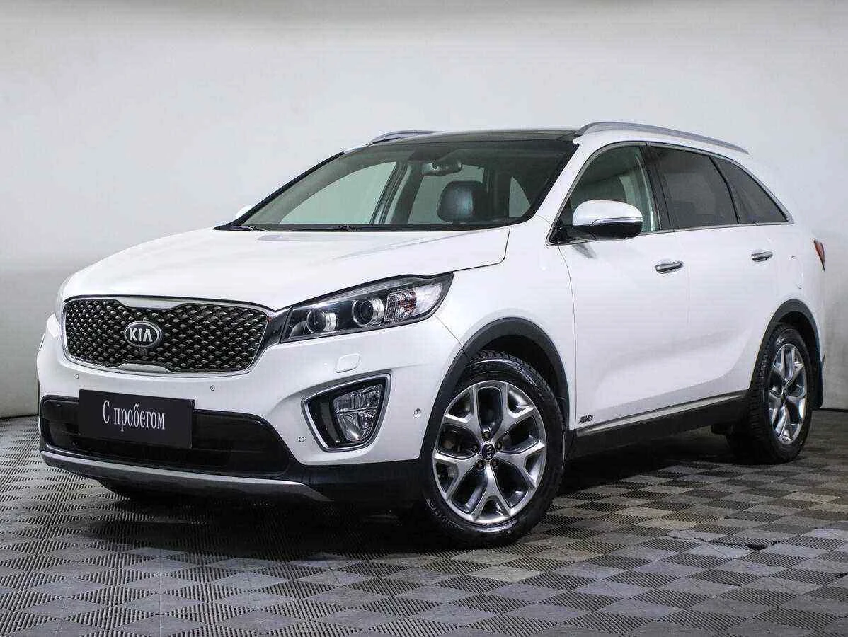 KIA Sorento, Белый, 2017, Автоматическая, 200 л.с., цена от 1 849 000 руб.
