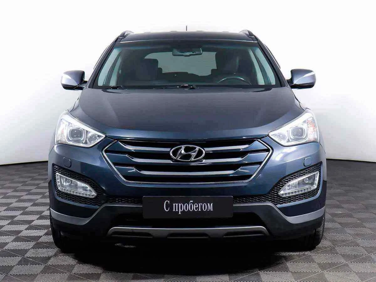 Hyundai Santa Fe, Синий, 2013, Автоматическая, 175 л.с., цена от 1 366 000 руб.