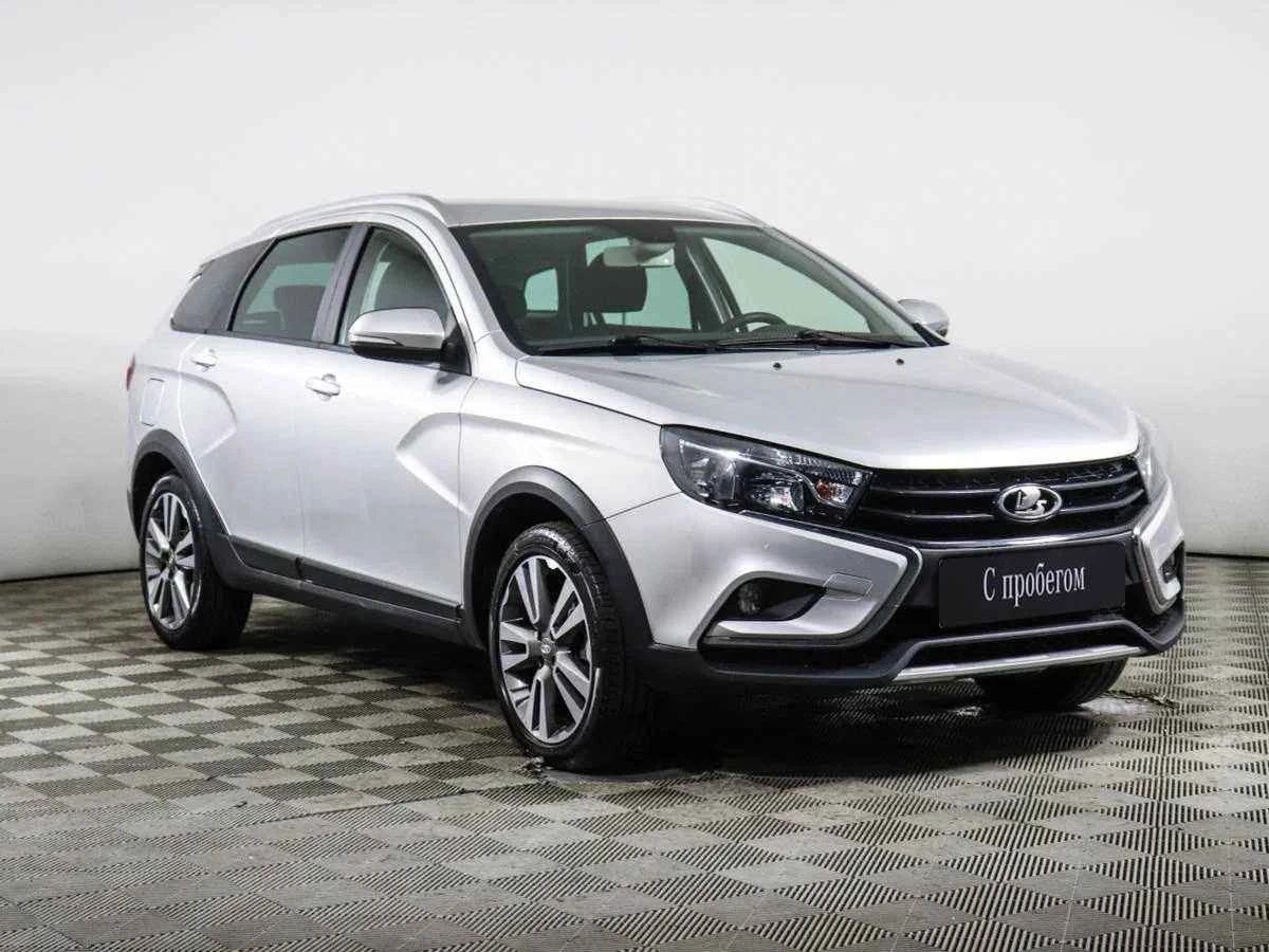 LADA Vesta SW Cross, Серебряный, 2019, Механическая, 122 л.с., цена от 770 000 руб.