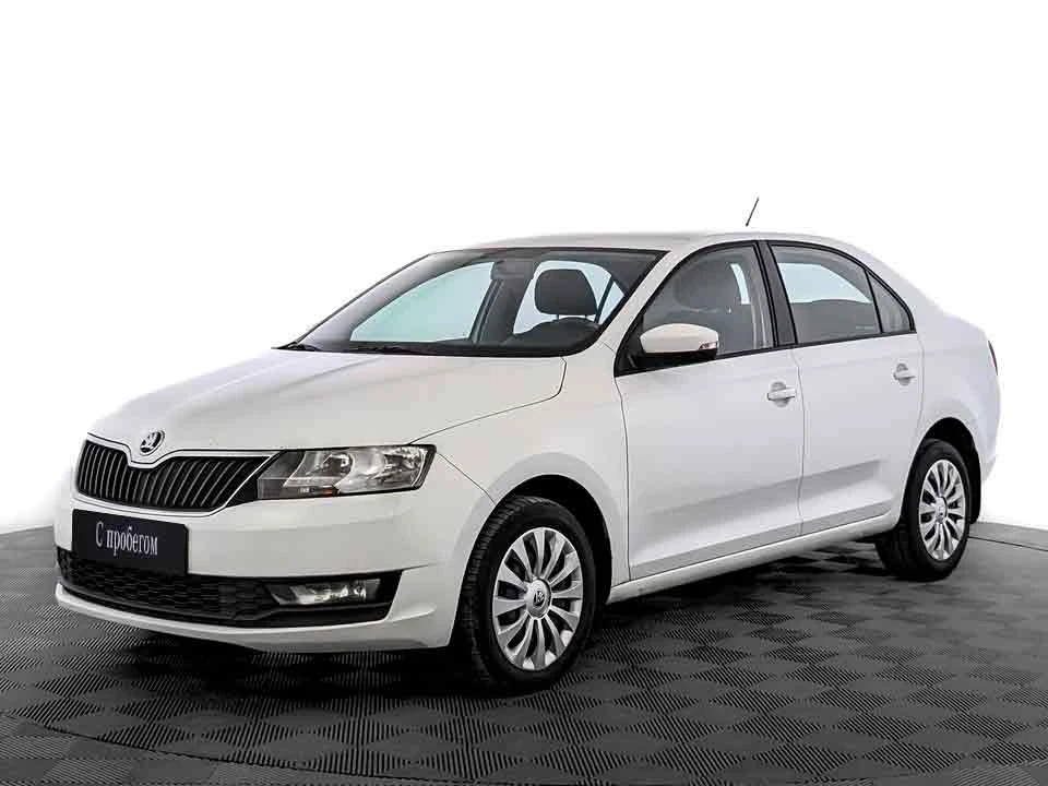 SKODA RAPID, Белый, 2019, Автоматическая, 110 л.с., цена от 716 800 руб.