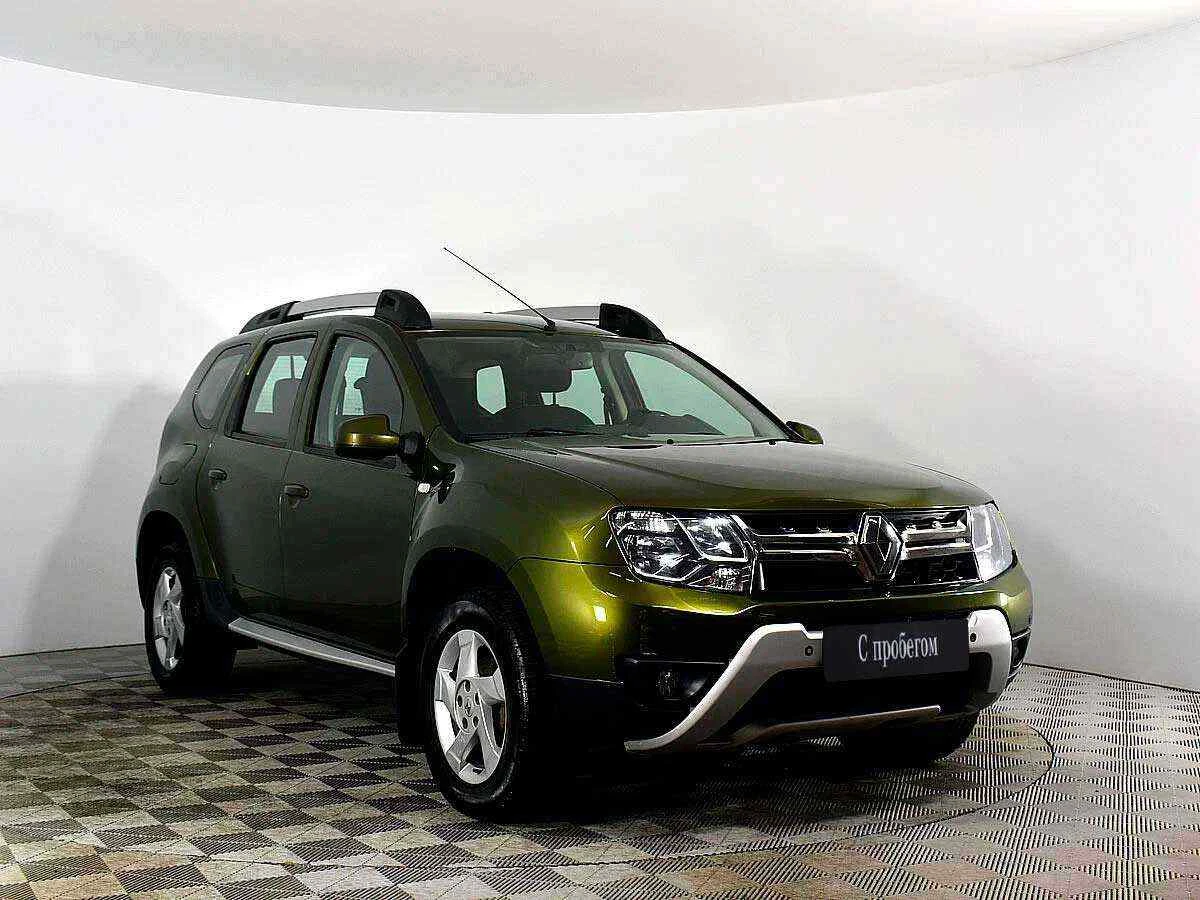 Renault Duster, Зеленый, 2016, Автоматическая, 143 л.с., цена от 1 131 000 руб.