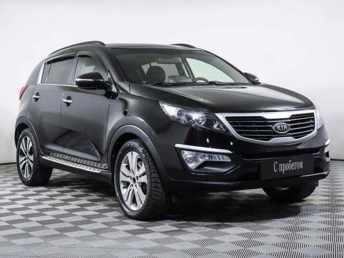 KIA Sportage, Черный, 2010, Автоматическая, 184 л.с., цена от 714 000 руб.