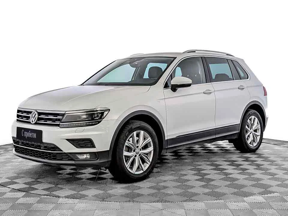VOLKSWAGEN TIGUAN, Белый, 2019, Робот, 220 л.с., цена от 1 664 000 руб.