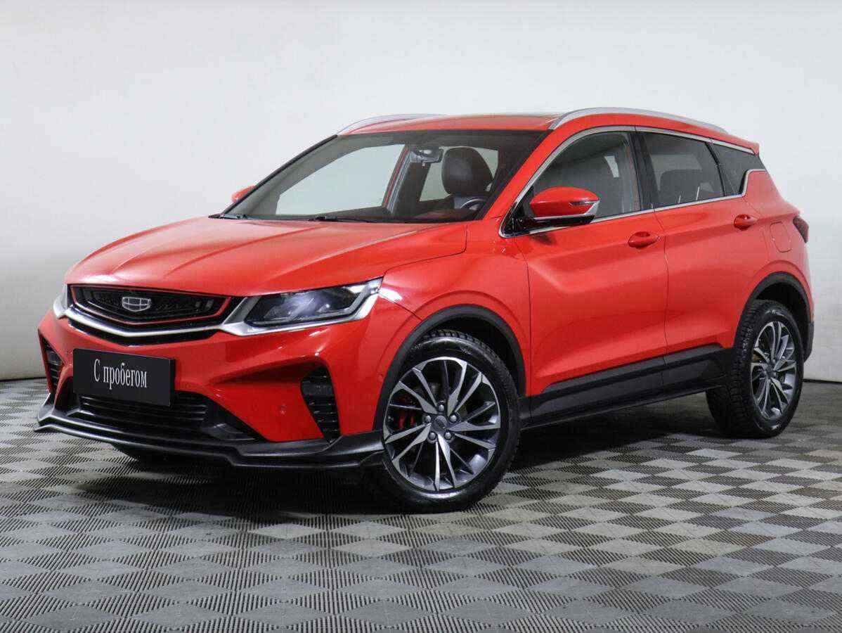 Geely Coolray, Красный, 2020, Робот, 150 л.с., цена от 1 300 000 руб.