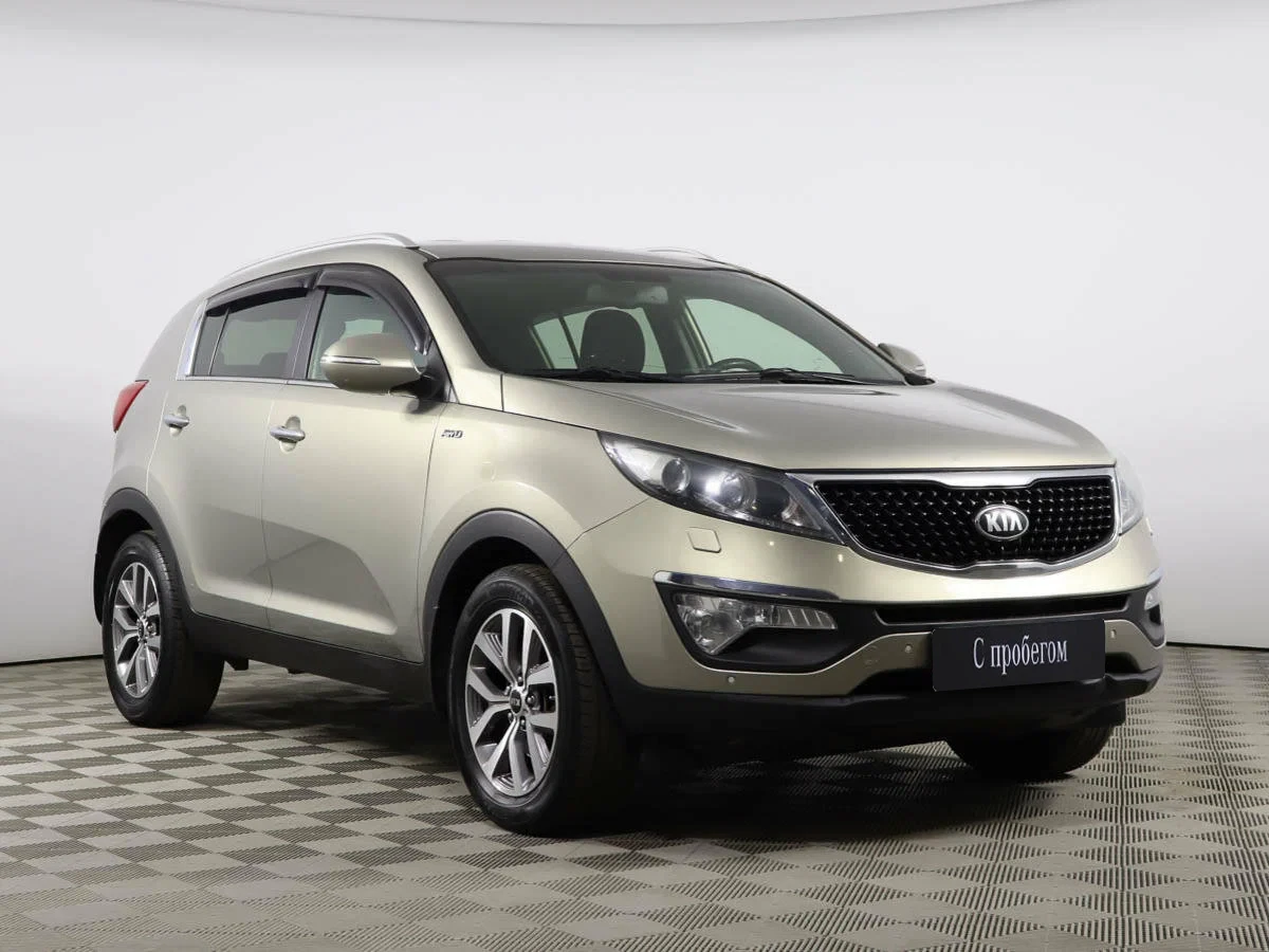 KIA Sportage, Серебряный, 2014, Автоматическая, 150 л.с., цена от 999 000 руб.